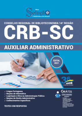 Apostila CRB-SC - Auxiliar Administrativo - Imagem 2