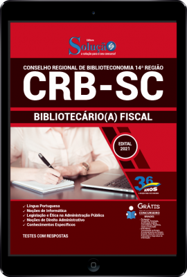 Apostila CRB-SC em PDF - Bibliotecário(a) Fiscal - Imagem 1