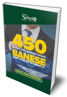 450 Questões BANESE (Banca Cespe/Cebraspe) - Gabaritadas - Imagem 1