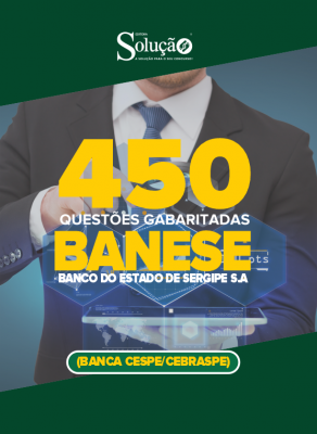 450 Questões BANESE (Banca Cespe/Cebraspe) - Gabaritadas - Imagem 2