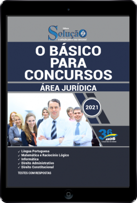 Apostila O Básico para Concursos - Área Jurídica em PDF - Imagem 1