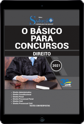 Apostila O Básico para Concursos - Direito em PDF - Imagem 1