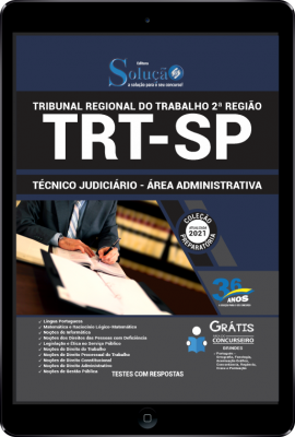 Apostila TRT 2ª Região em PDF - Técnico Judiciário - Área Administrativa - Imagem 1