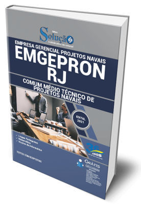 Apostila EMGEPRON-RJ - Comum Médio/Técnico de Projetos Navais - Imagem 1