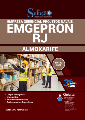 Apostila EMGEPRON-RJ - Almoxarife - Imagem 2