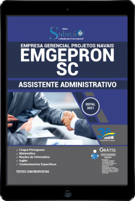 Apostila EMGEPRON-SC em PDF - Assistente Administrativo - Imagem 1