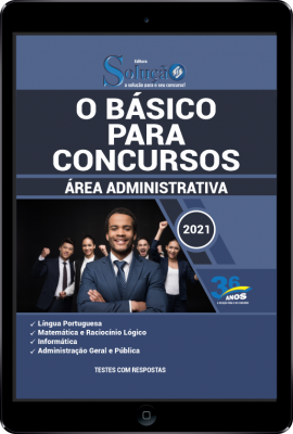 Apostila O Básico para Concursos - Área Administrativa em PDF - Imagem 1