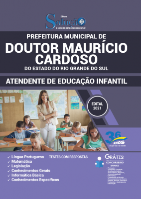 Apostila Prefeitura de Doutor Maurício Cardoso - RS - Atendente de Educação Infantil - Imagem 2