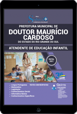 Apostila Prefeitura de Doutor Maurício Cardoso - RS em PDF - Atendente de Educação Infantil - Imagem 1