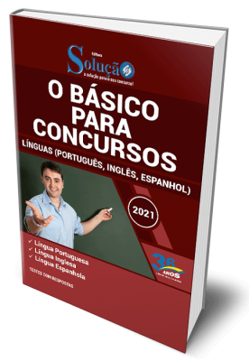 Apostila O Básico para Concursos - Línguas (Português, Inglês e Espanhol) - Imagem 1