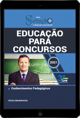 Apostila Educação (Professor) para Concursos em PDF - Imagem 1