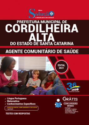 Apostila Prefeitura de Cordilheira Alta - SC - Agente Comunitário de Saúde - Imagem 2