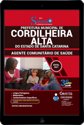 Apostila Prefeitura de Cordilheira Alta - SC em PDF - Agente Comunitário de Saúde - Imagem 1