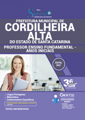 Apostila Prefeitura de Cordilheira Alta - SC - Professor Ensino Fundamental - Anos Iniciais - Imagem 2