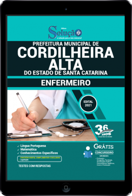 Apostila Prefeitura de Cordilheira Alta - SC em PDF - Enfermeiro - Imagem 1