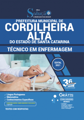 Apostila Prefeitura de Cordilheira Alta - SC - Técnico em Enfermagem - Imagem 2