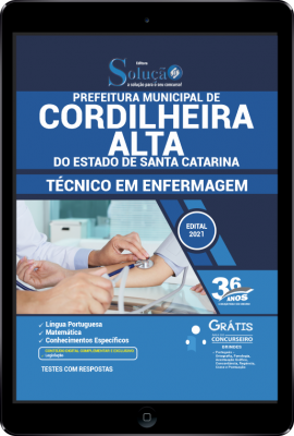 Apostila Prefeitura de Cordilheira Alta - SC em PDF - Técnico em Enfermagem - Imagem 1