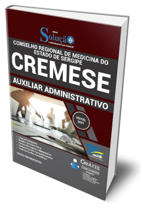 Apostila CREMESE-SE - Auxiliar Administrativo - Imagem 1