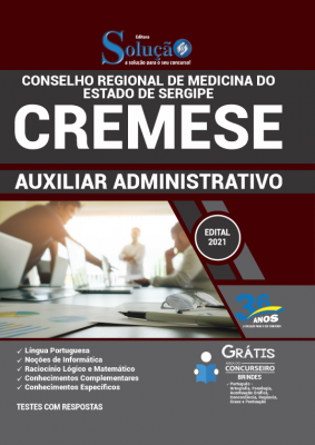 Apostila CREMESE-SE - Auxiliar Administrativo - Imagem 2