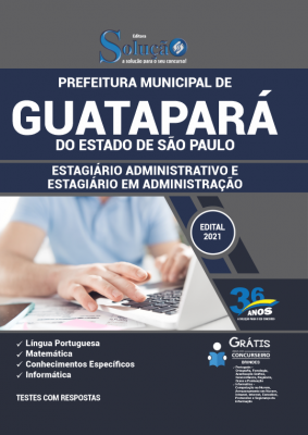 Apostila Prefeitura de Guatapará - SP - Estagiário Administrativo e Estagiário em Administração - Imagem 2