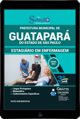 Apostila Prefeitura de Guatapará - SP em PDF - Estagiário em Enfermagem - Imagem 1