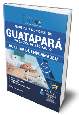 Apostila Prefeitura de Guatapará - SP - Auxiliar de Enfermagem - Imagem 1