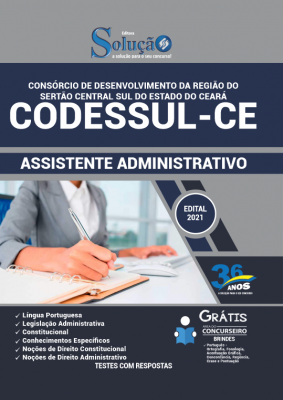 Apostila CODESSUL-CE - Assistente Administrativo - Imagem 2