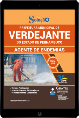 Apostila Prefeitura de Verdejante - PE em PDF - Agente de Endemias - Imagem 1