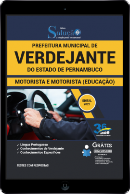 Apostila Prefeitura de Verdejante - PE em PDF - Motorista e Motorista (Educação) - Imagem 1