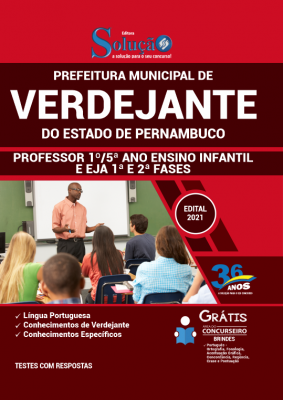 Apostila Prefeitura de Verdejante - PE - Professor (1º/5ª Ano Ensino Infantil) e EJA (1ª e 2ª Fases) - Imagem 2