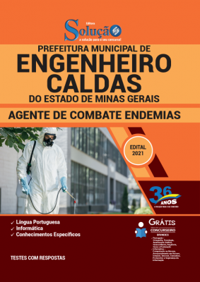 Apostila Prefeitura Engenheiro Caldas - MG - Agente de Combate Endemias - Imagem 2