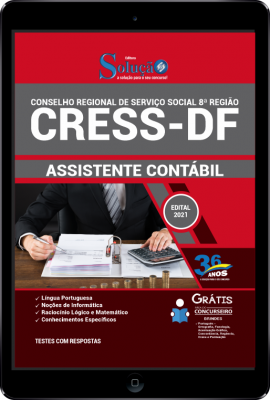 Apostila CRESS-DF em PDF - Assistente Contábil - Imagem 1