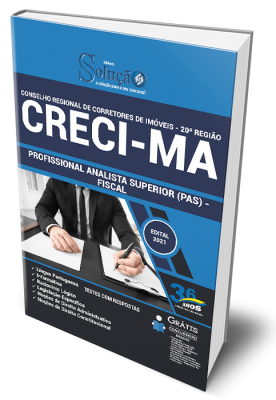 Apostila CRECI-MA - Profissional Analista Superior (PAS) - Fiscal - Imagem 1