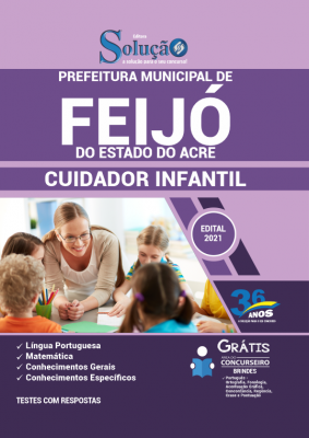 Apostila Prefeitura de Feijó - AC - Cuidador Infantil - Imagem 2