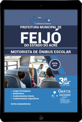 Apostila Prefeitura de Feijó - AC em PDF - Motorista de Ônibus Escolar - Imagem 1