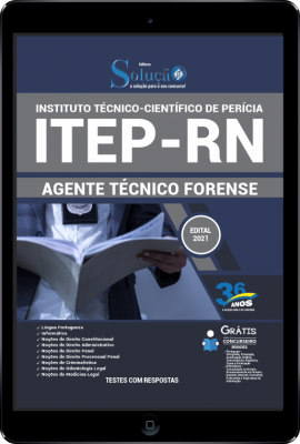 Apostila ITEP-RN em PDF - Agente Técnico Forense - Imagem 1