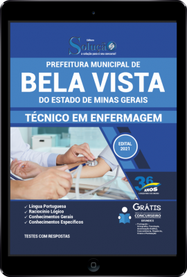 Apostila Prefeitura de Bela Vista - MG em PDF - Técnico em Enfermagem - Imagem 1