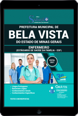 Apostila Prefeitura de Bela Vista - MG em PDF - Enfermeiro (Estratégia de Saúde da Família - ESF) - Imagem 1