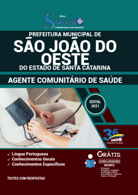 Apostila Prefeitura de São João do Oeste - SC - Agente Comunitário de Saúde - Imagem 2