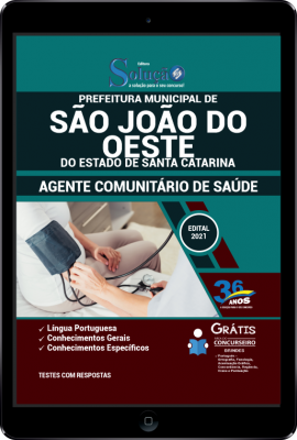 Apostila Prefeitura de São João do Oeste - SC em PDF - Agente Comunitário de Saúde - Imagem 1