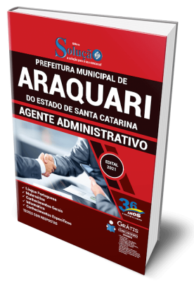 Apostila Prefeitura de Araquari - SC - Agente Administrativo - Imagem 1