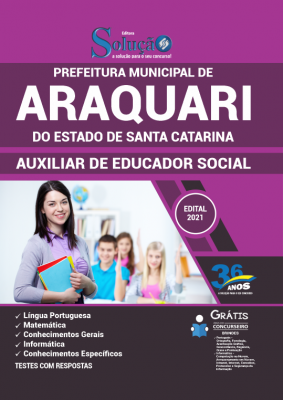 Apostila Prefeitura de Araquari - SC - Auxiliar de Educador Social - Imagem 2