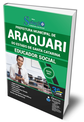 Apostila Prefeitura de Araquari - SC - Educador Social - Imagem 1