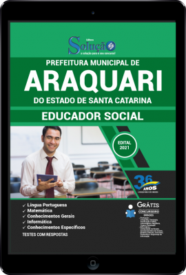 Apostila Prefeitura de Araquari - SC em PDF - Educador Social - Imagem 1