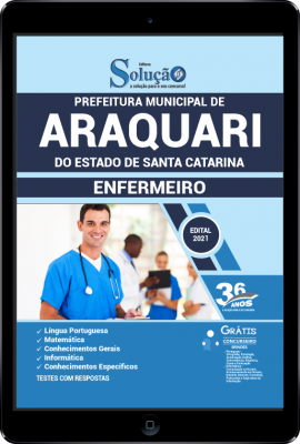 Apostila Prefeitura de Araquari - SC em PDF - Enfermeiro - Imagem 1