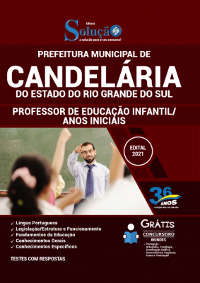 Apostila Prefeitura de Candelária - RS - Professor de Educação Infantil/Anos Iniciais - Imagem 2