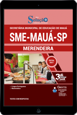 Apostila SME Mauá - SP em PDF - Merendeiras - Imagem 1