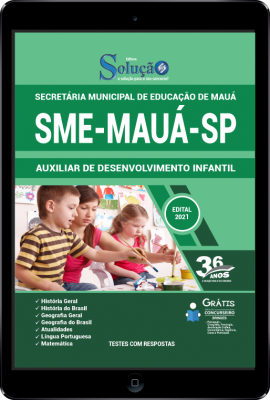 Apostila SME Mauá - SP em PDF - Auxiliar de Desenvolvimento Infantil - Imagem 1