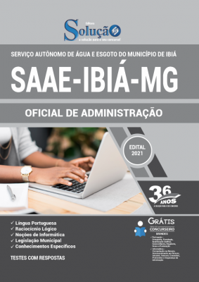 Apostila SAAE Ibiá - MG - Oficial de Administração - Imagem 2