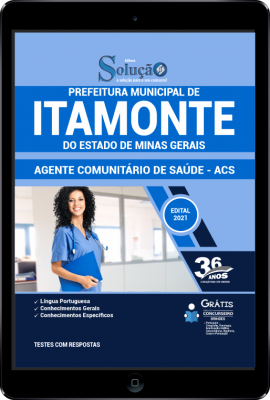 Apostila Prefeitura de Itamonte - MG em PDF - Agente Comunitário de Saúde - ACS - Imagem 1